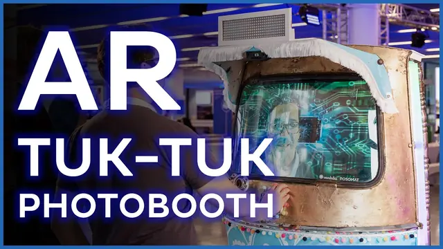 Vorschaubild zum Video: Elevate Your Brand with the AR Tuk Tuk Photobooth – A Sustainable, Interactive Experience!